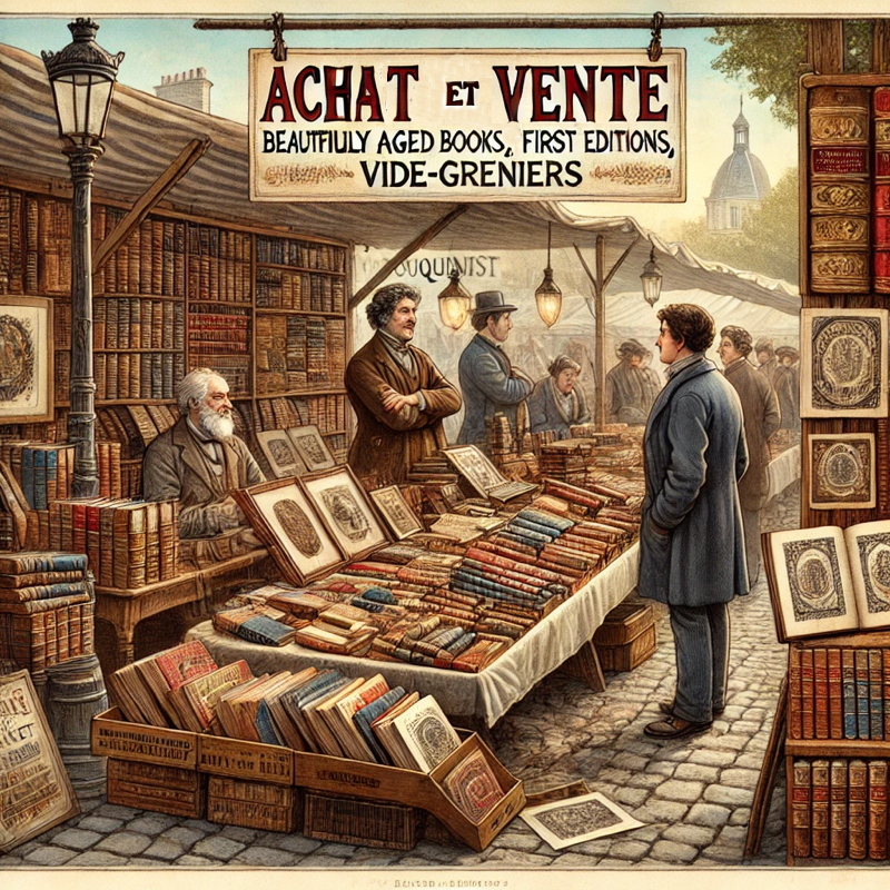 stand bouqiniste achat vente